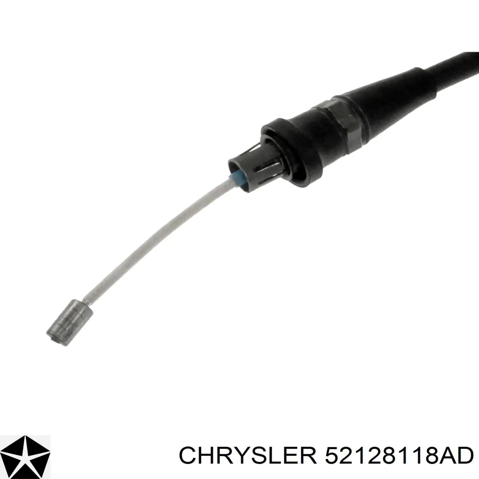 Трос стоянкового гальма задній правий Chrysler 52128118AD ціна, від 18.34 USD