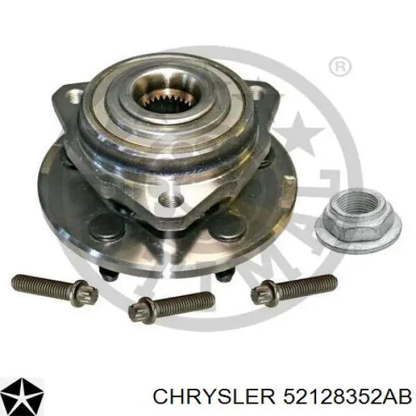 52128352AB Chrysler Маточина (передня)