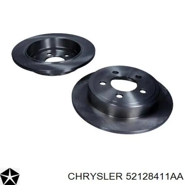 Задні дискові гальма Chrysler 52128411AA ціна, від 25.64 USD