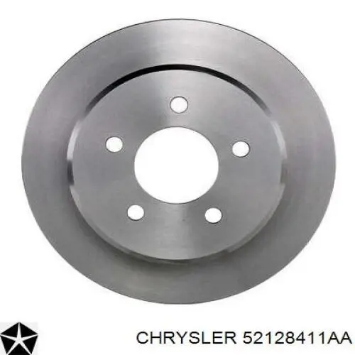 Купити 52128411AA Chrysler Диск заднього гальма