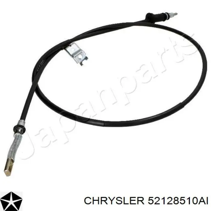 Трос ручного гальма задній, правий Chrysler 52128510AI ціна, від 18.77 USD
