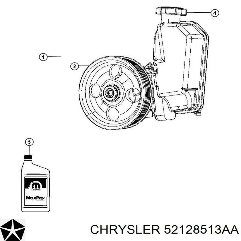 Купити 52128513AA Chrysler 