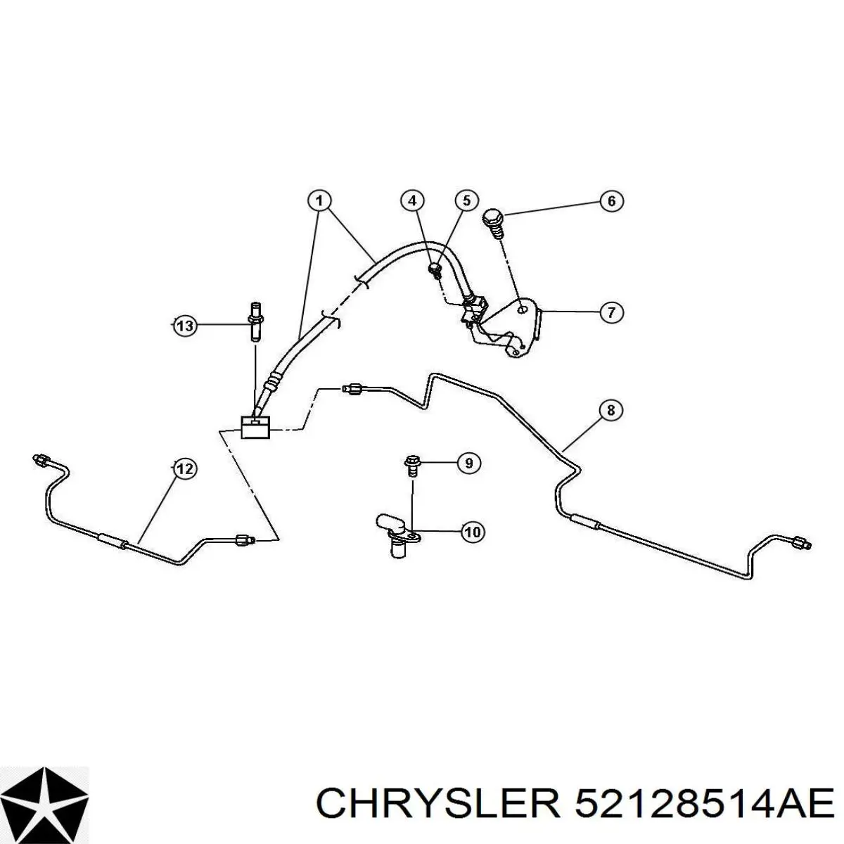 Купити 52128514AC Chrysler 