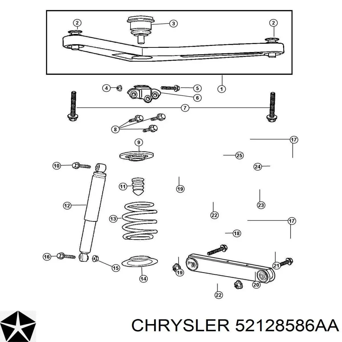  52128586AA Chrysler