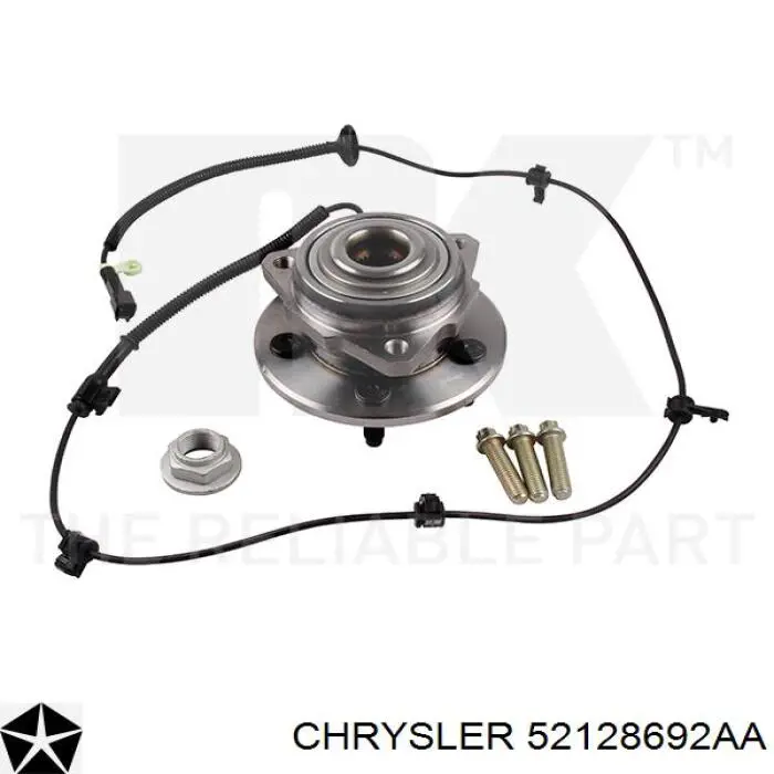Передня маточина 52128692AA Chrysler
