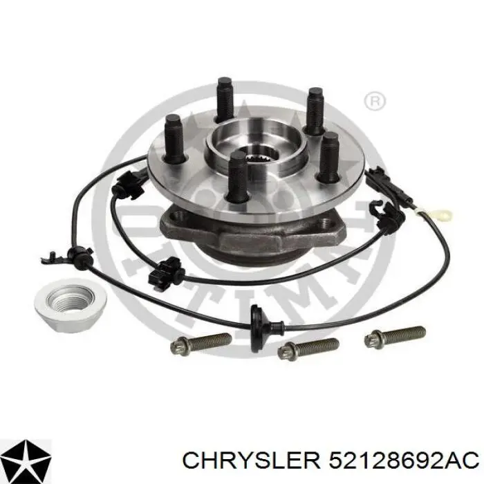 52128692AC Chrysler Маточина (передня)