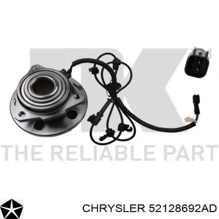 52128692AD Chrysler Маточина (передня)