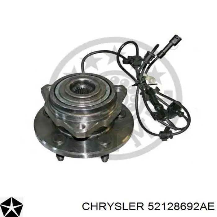 Маточина колеса передня Chrysler 52128692AE ціна, від 93.04 USD