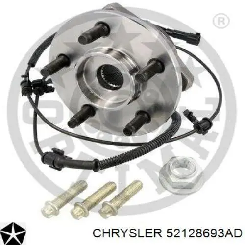 52128693AD Chrysler Маточина (передня)