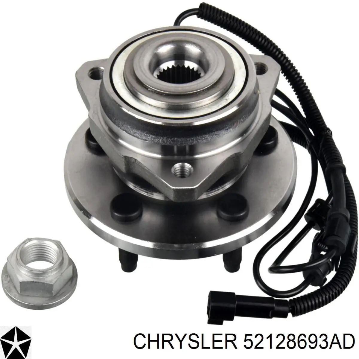 Купити 52128693AD Chrysler Маточини передніх коліс