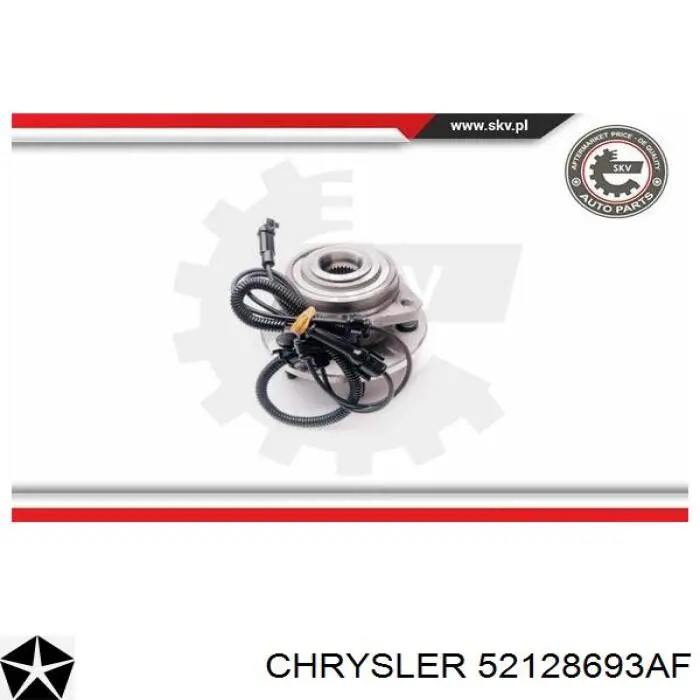 52128693AF Chrysler Маточина (передня)