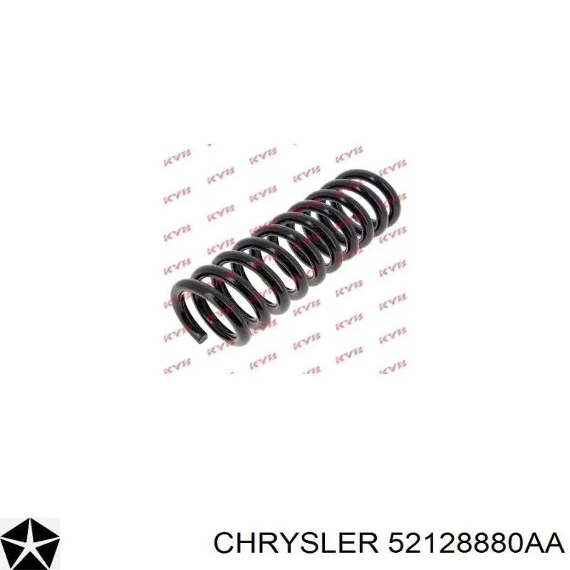 52128880AA Chrysler Пружина передня, ліва