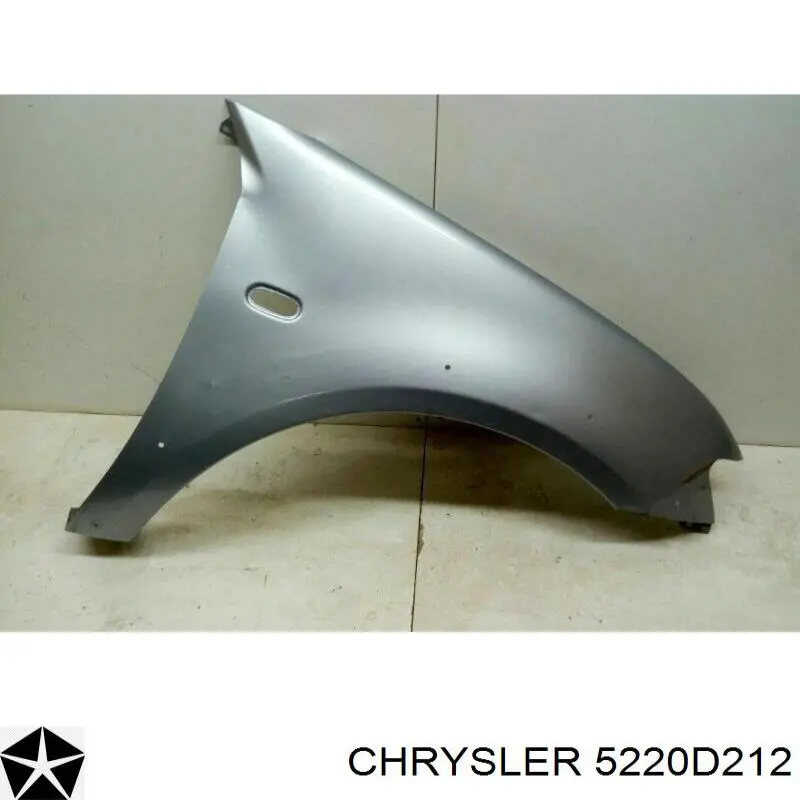 Крило переднє праве Chrysler 5220D212 ціна, від 164.66 USD