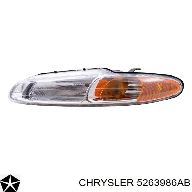 Фара права Chrysler Sebring JX (Крайслер Себрінг)