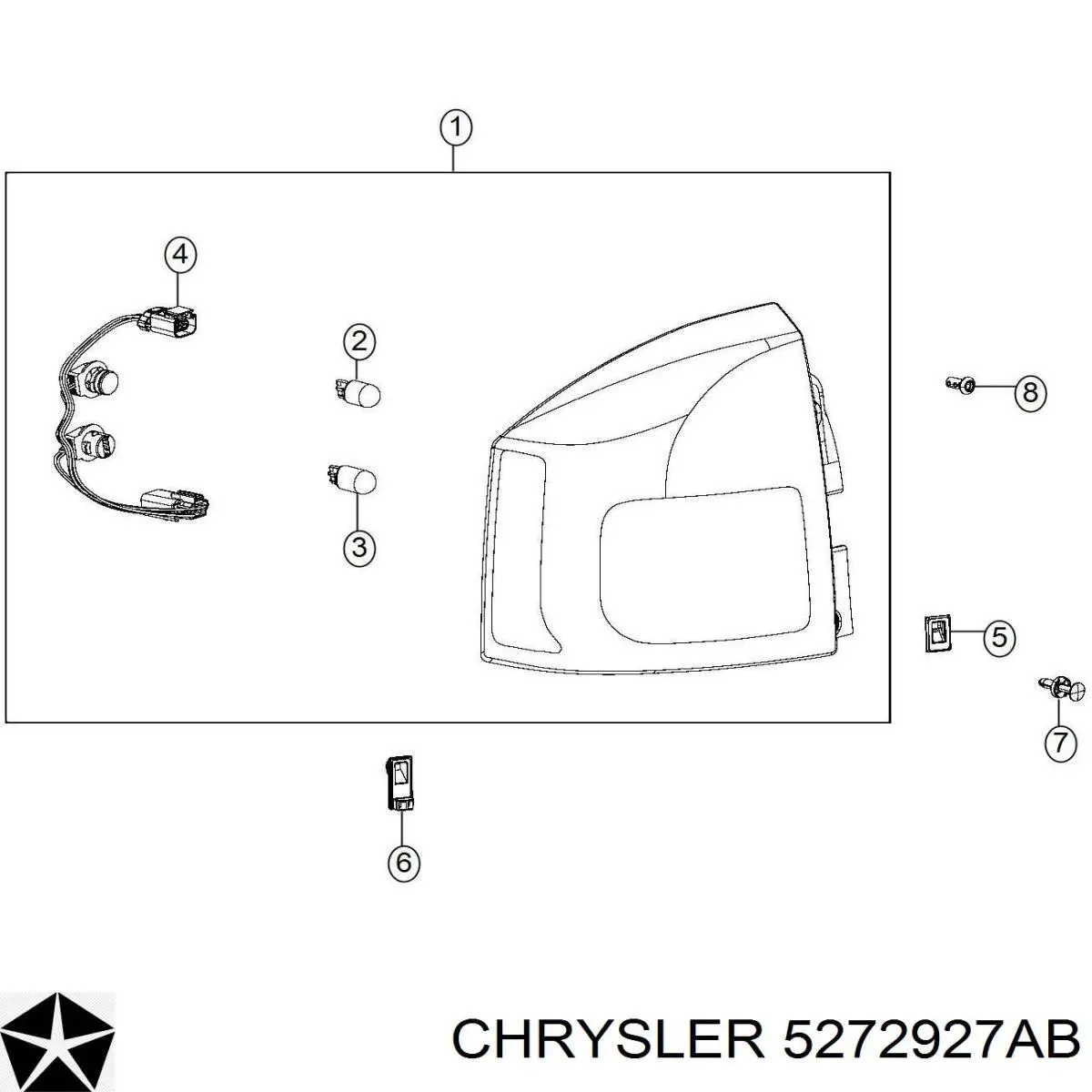 Купити 5272927AA Chrysler 