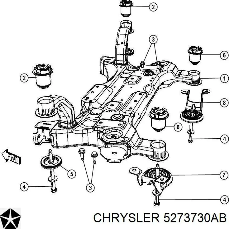 Елементи кріплення Dorman 523544 ціна, від 68.62 USD