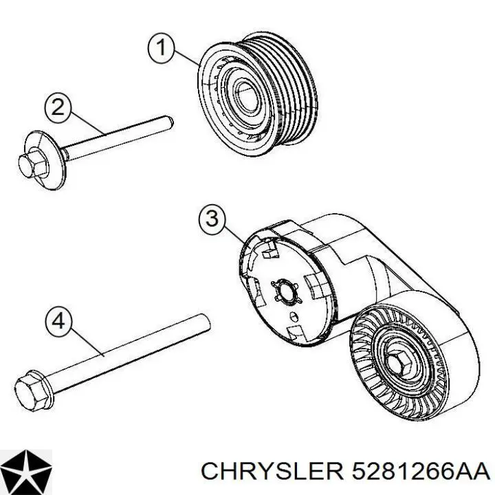 Купити 5281266AA Chrysler 