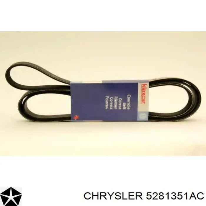 Клиновий ремінь Chrysler 5281351AC ціна, від 25.65 USD