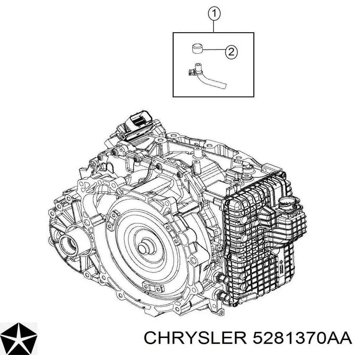 Сапун КПП Chrysler 5281370AA ціна, від 10.13 USD