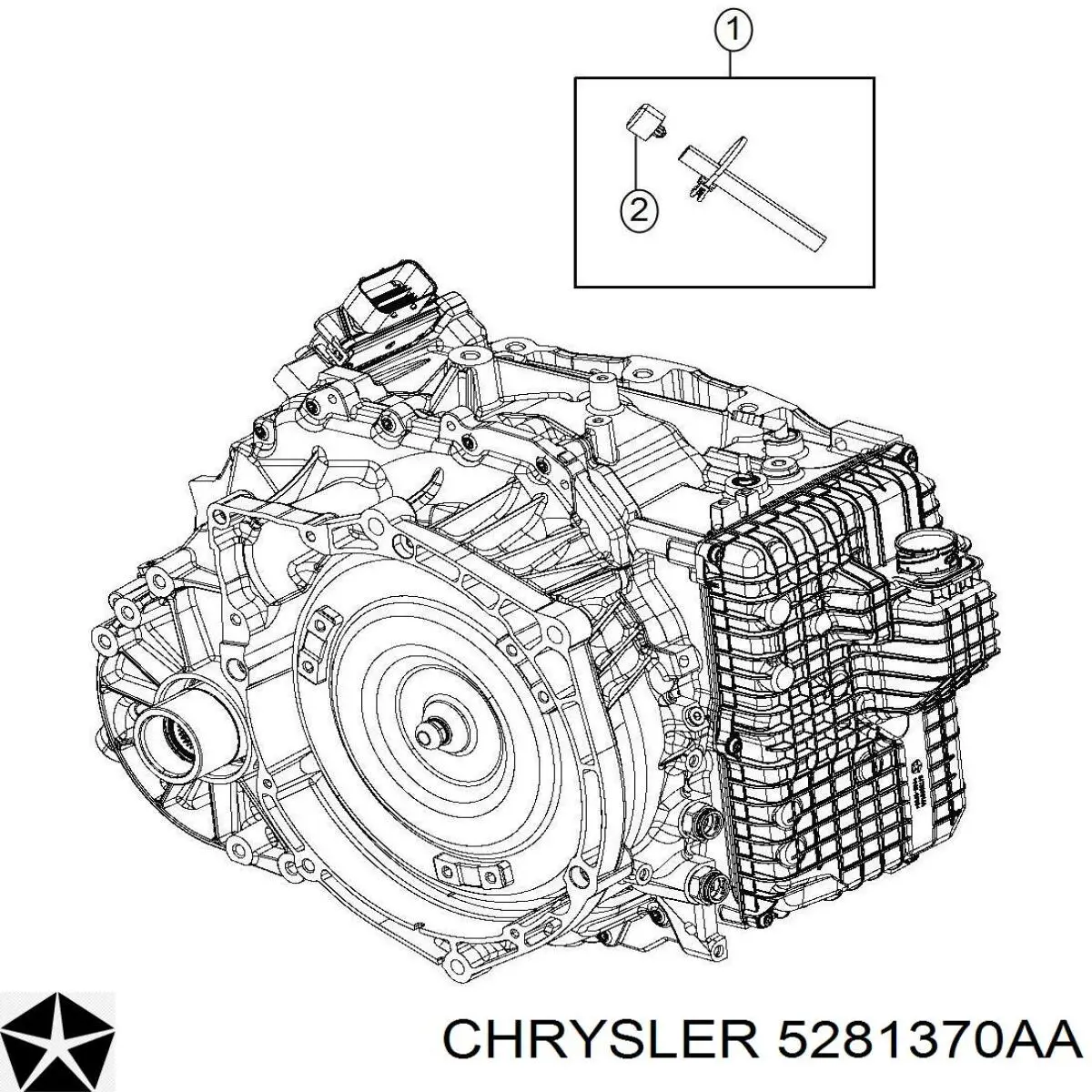 5281370AA Chrysler Сапун КПП