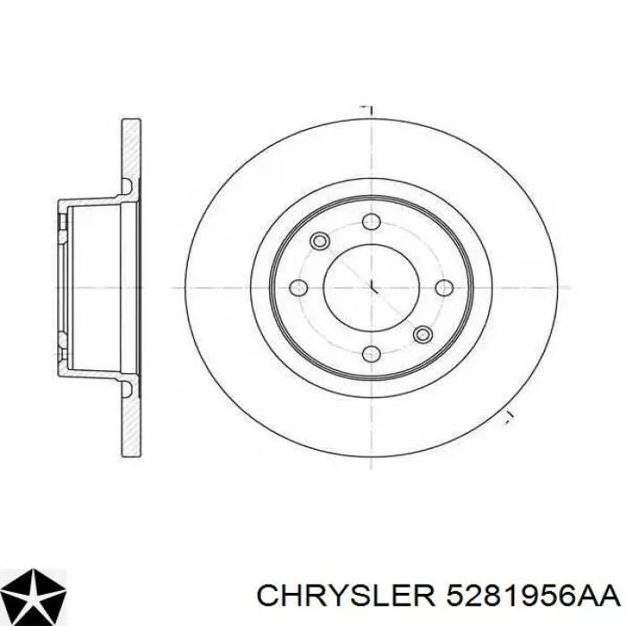  5281956AA Chrysler