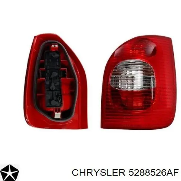 Ліхтар задній правий на Chrysler Neon  