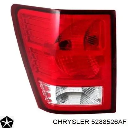 5288526AK Chrysler ліхтар задній правий