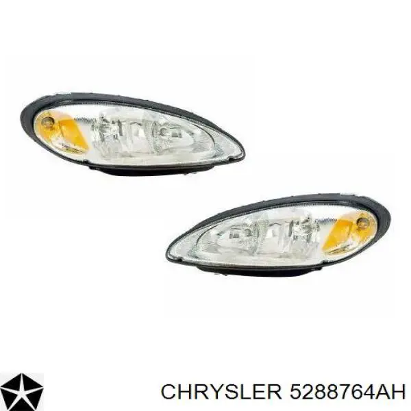 Купити 5288764AF Chrysler Права блок фара