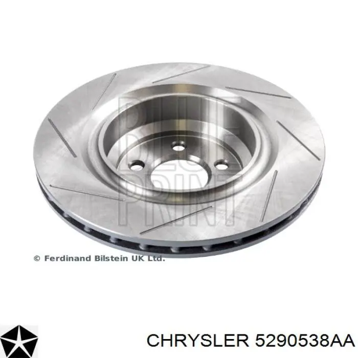 5290538AA Chrysler Дискові гальма