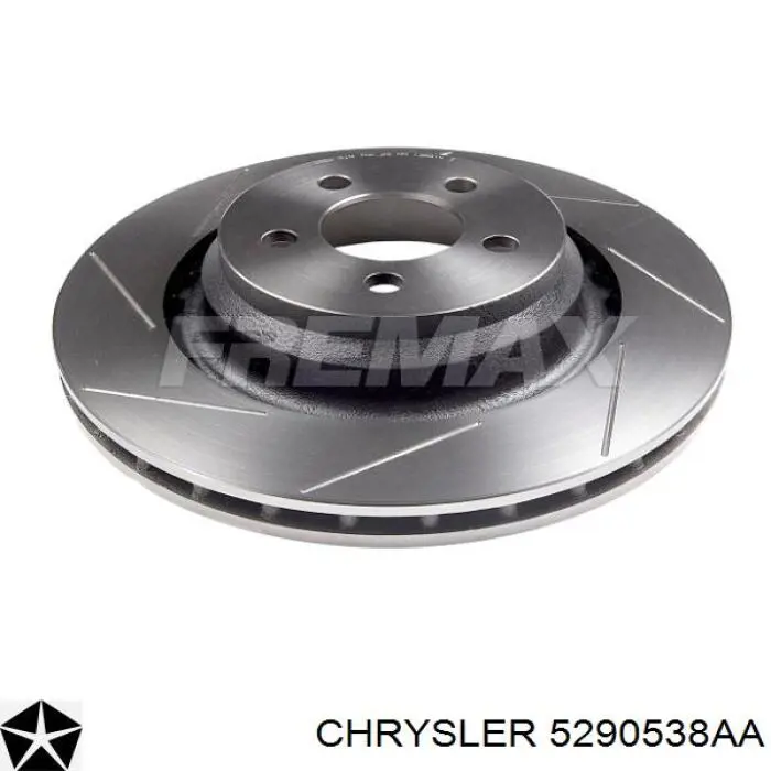 Задні дискові гальма Chrysler 5290538AA ціна, від 90.51 USD
