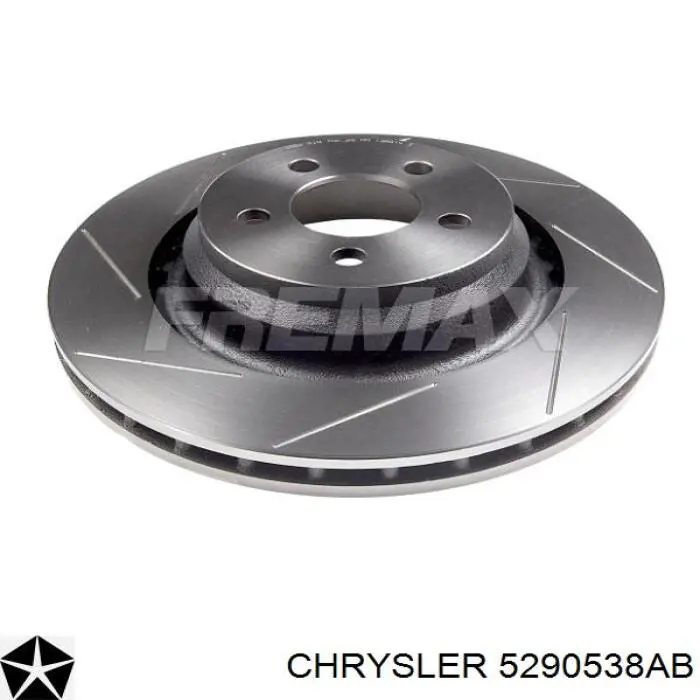Купити 5290538AB Chrysler Диск заднього гальма