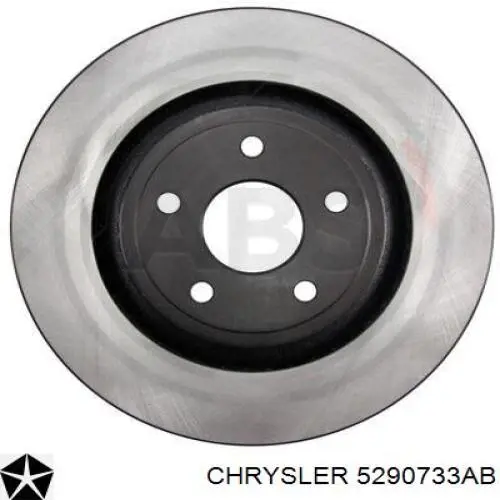 5290733AA Chrysler Гальмо дискове переднє