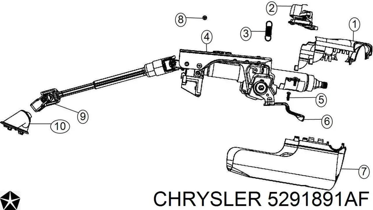 Chrysler 5291891AF ціна, від 6.24 USD