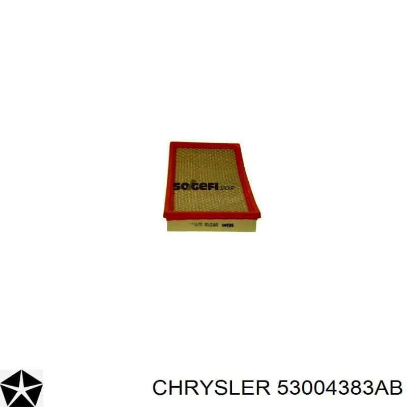 Купити 53004383AB Chrysler Автомобільний фільтр повітря