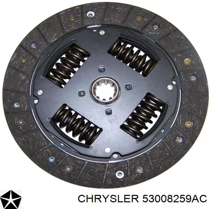53008259AC Chrysler Диск зчеплення