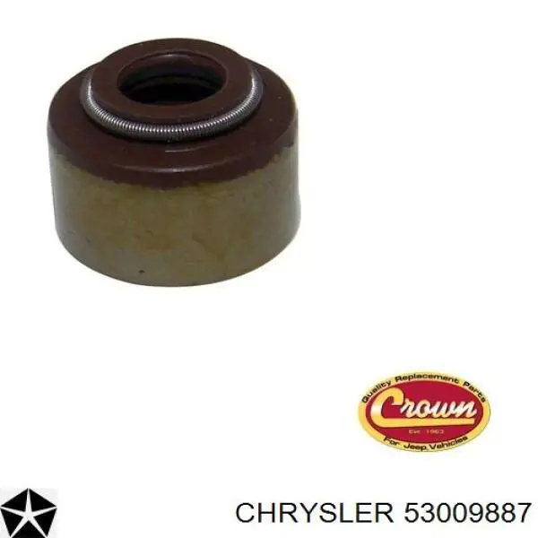 Сальник клапана (маслоз'йомного), випускного Chrysler 53009887 ціна, від 3.52 USD