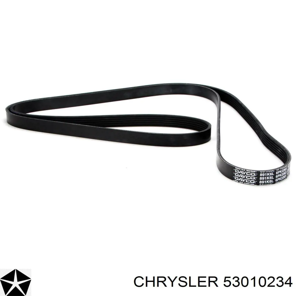 Купити 53010234 Chrysler Ремінь генератора