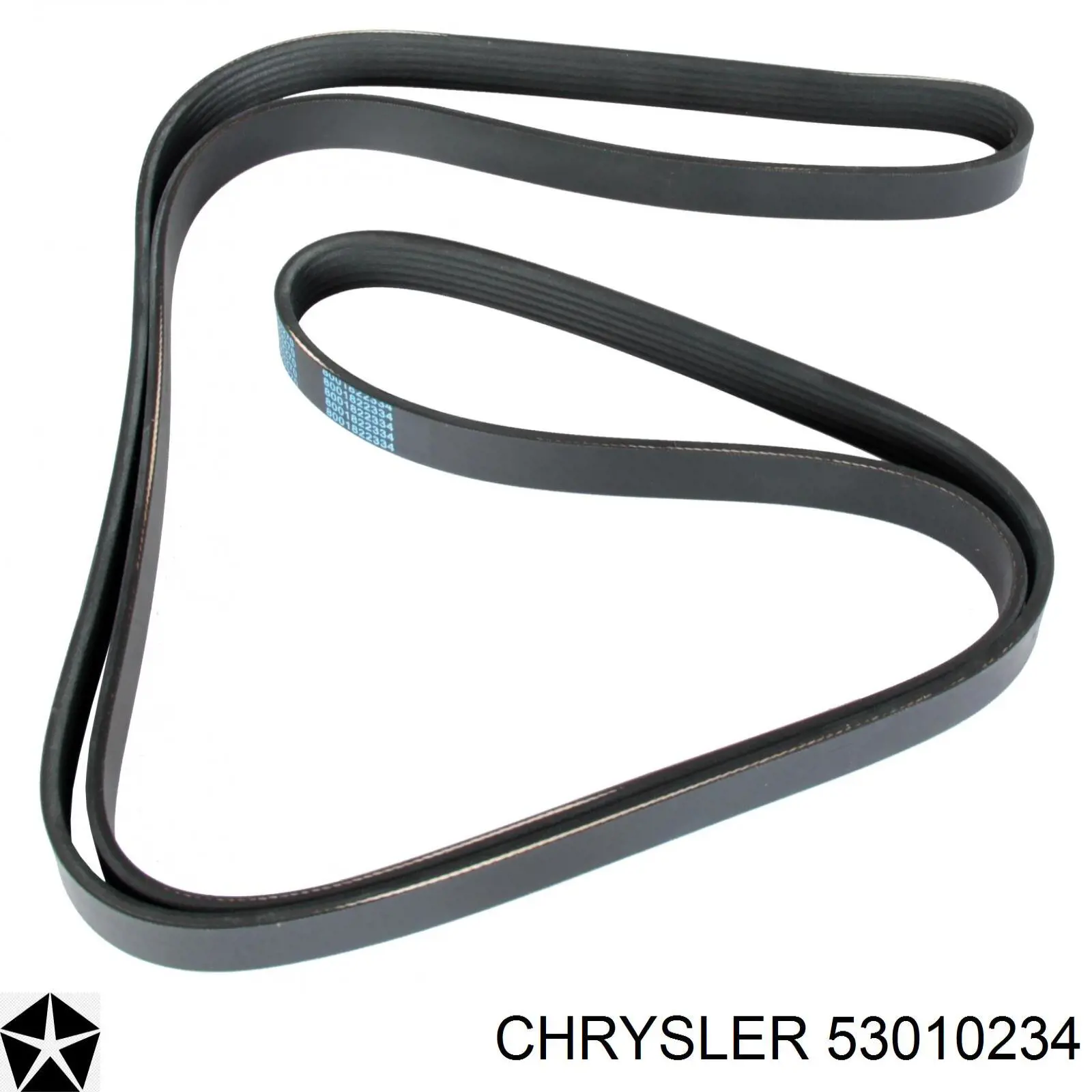 Клиновий ремінь Chrysler 53010234 ціна, від 19.14 USD