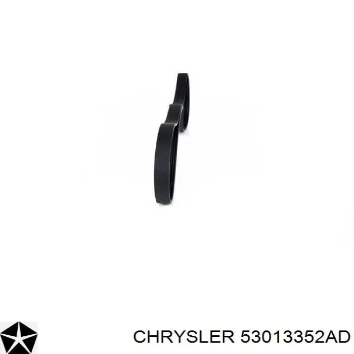 53013352AD Chrysler Поліклиновий ремінь