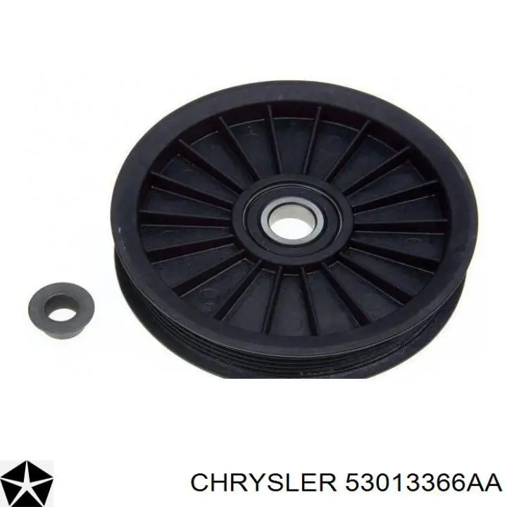 Ролик приводного ременя, паразитний Chrysler 53013366AA ціна, від 33.38 USD