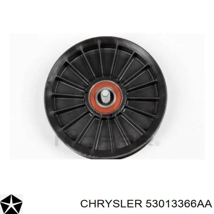 53013366AA Chrysler ролик приводного ременя, паразитний