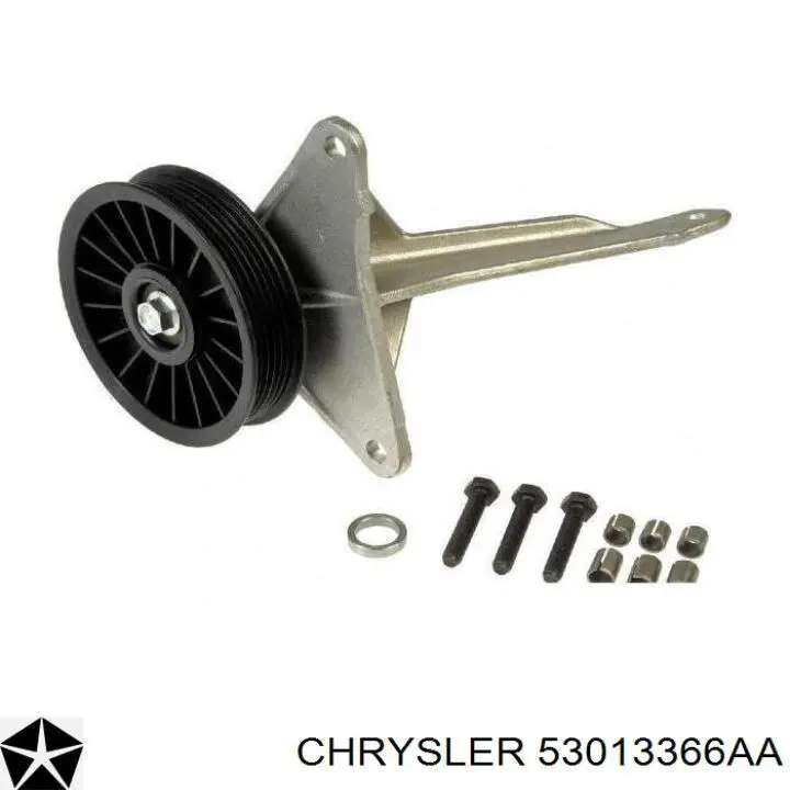 Купити 53013366AA Chrysler Ролик приводного ременя, паразитний
