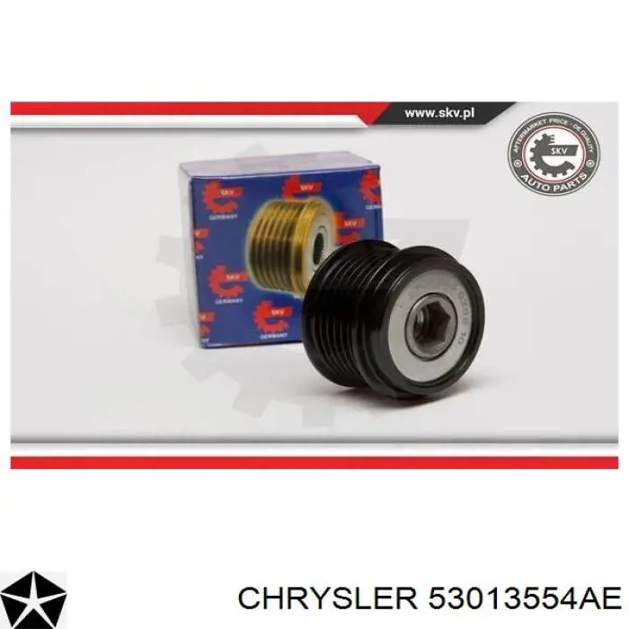 Муфта генератора Chrysler 53013554AB