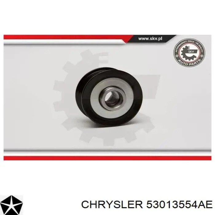 Купити 53013554AE Chrysler Шків генератора