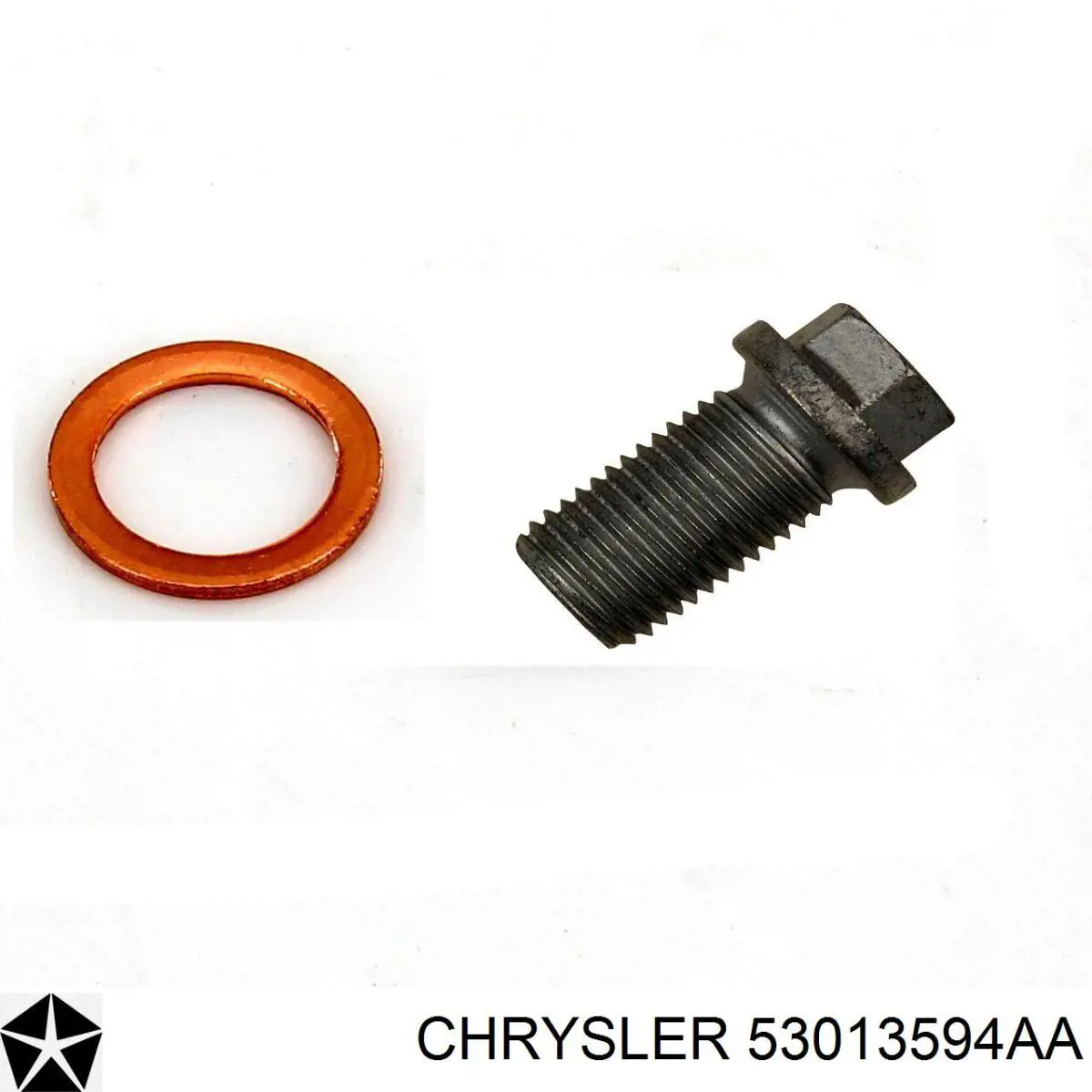 Пробка напрямної щупа АКПП Chrysler 53013594AA ціна, від 0.88 USD