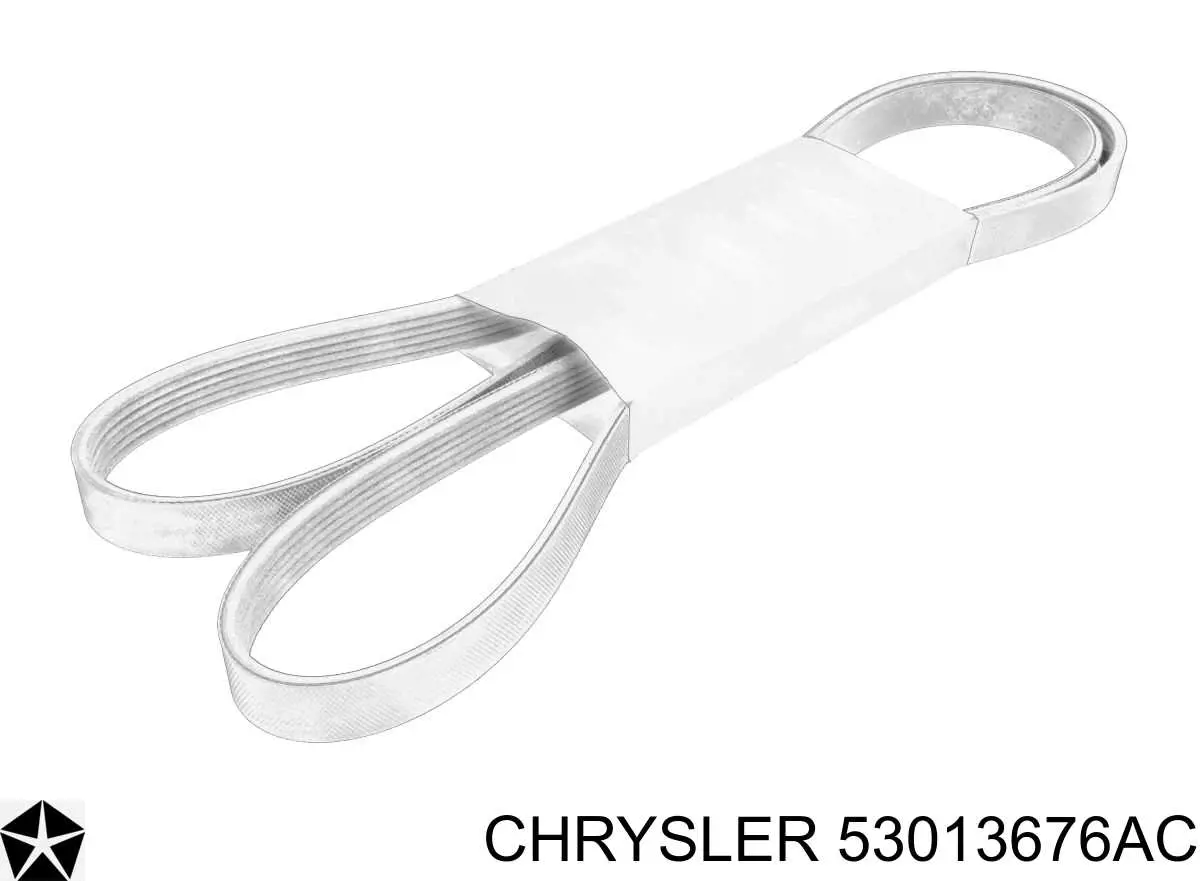 Купити 53013676AC Chrysler Ремінь генератора
