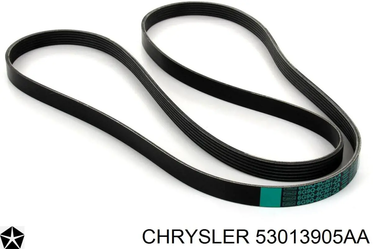 Ремінь генератора 53013905AA Chrysler