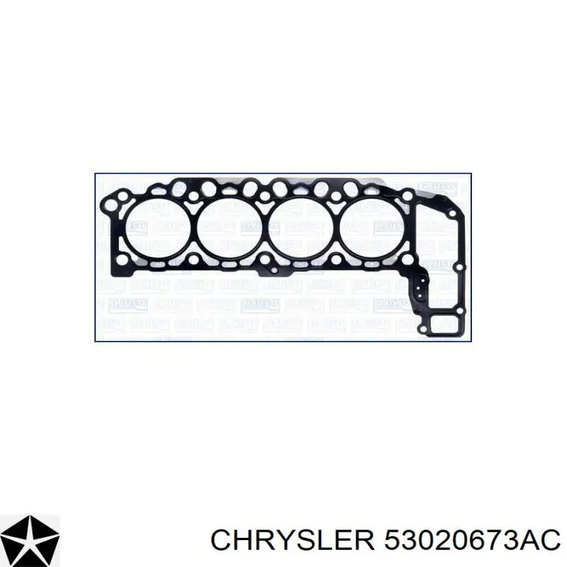Прокладка ГБЦ Chrysler 53020673AC ціна, від 33.47 USD