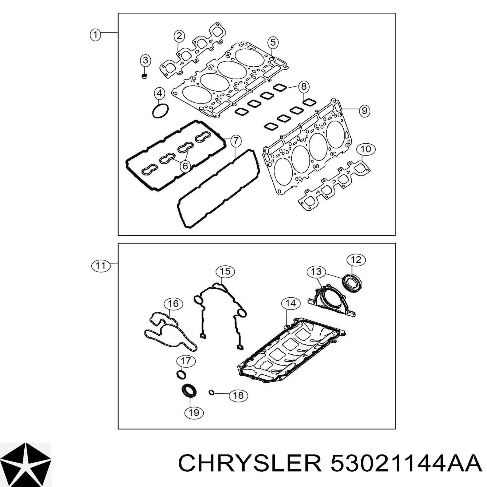 Купити 53034112AA Chrysler 