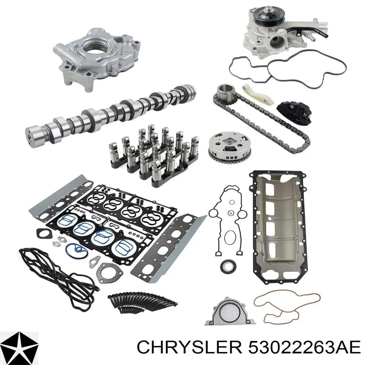 Розподілвал двигуна Chrysler 53022263AE ціна, від 784.87 USD